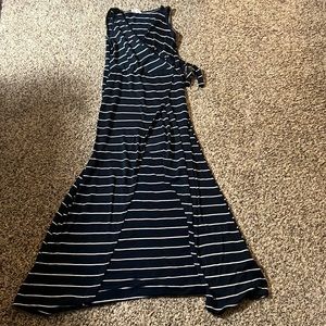 See you monday long dress